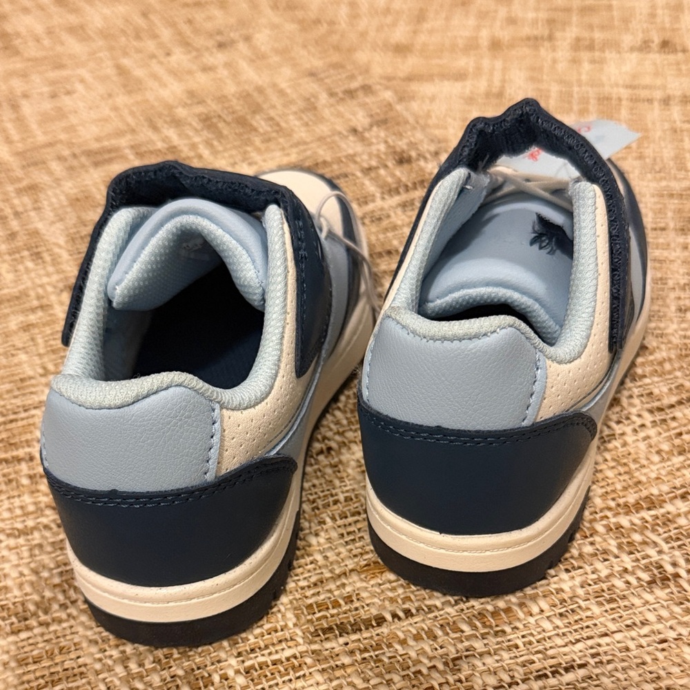 Cat & Jack Navy and Light Blue Kids Sneakers